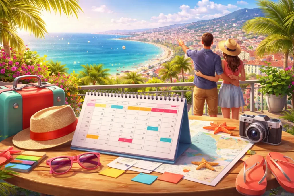 Calendrier vacances scolaires 2025 2026 à Nice