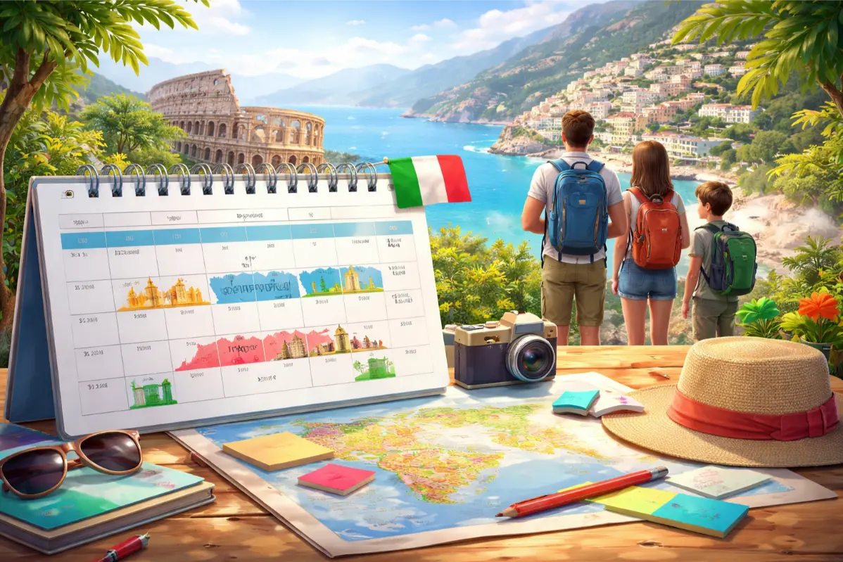 Vacances scolaires Italie : quel est le calendrier officiel 2025-2026 ?