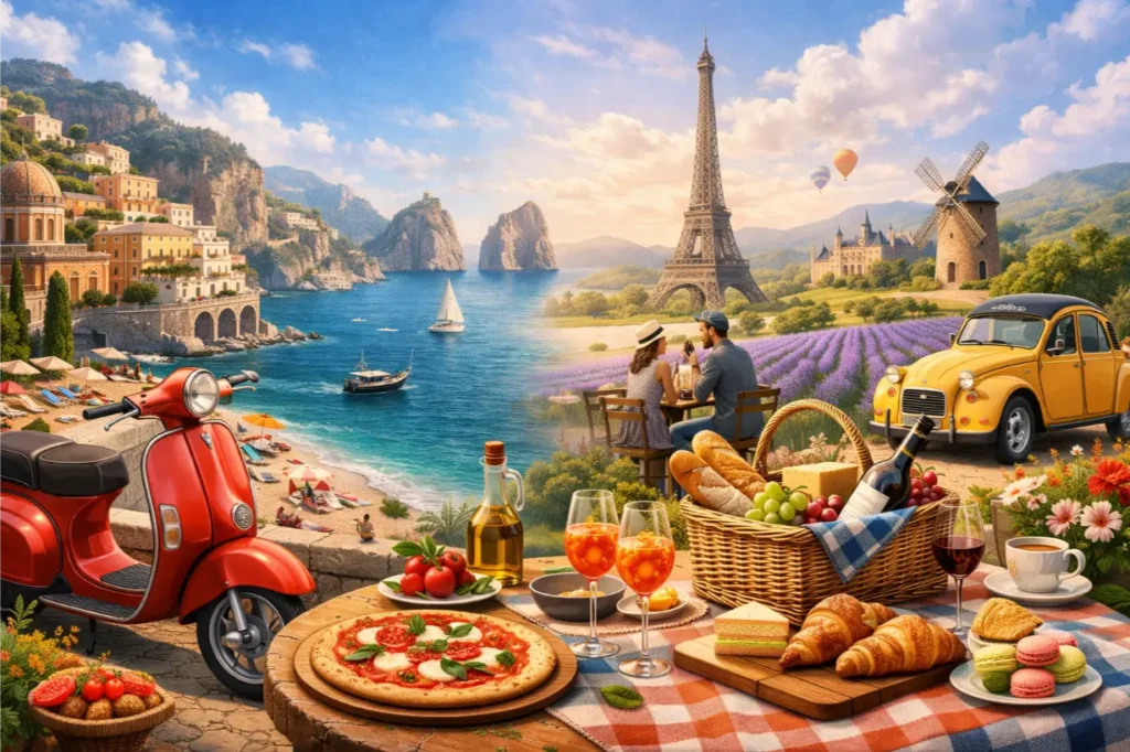 Quelles sont les différences entre les vacances italiennes et françaises