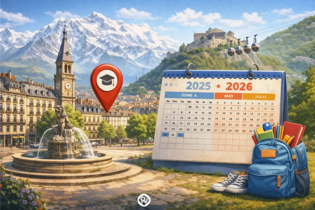 Vacances scolaires Grenoble