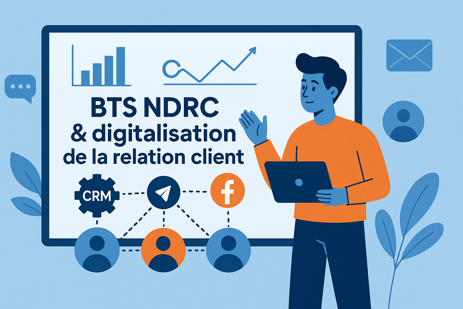 Tout savoir sur le BTS NDRC et la digitalisation de la relation client
