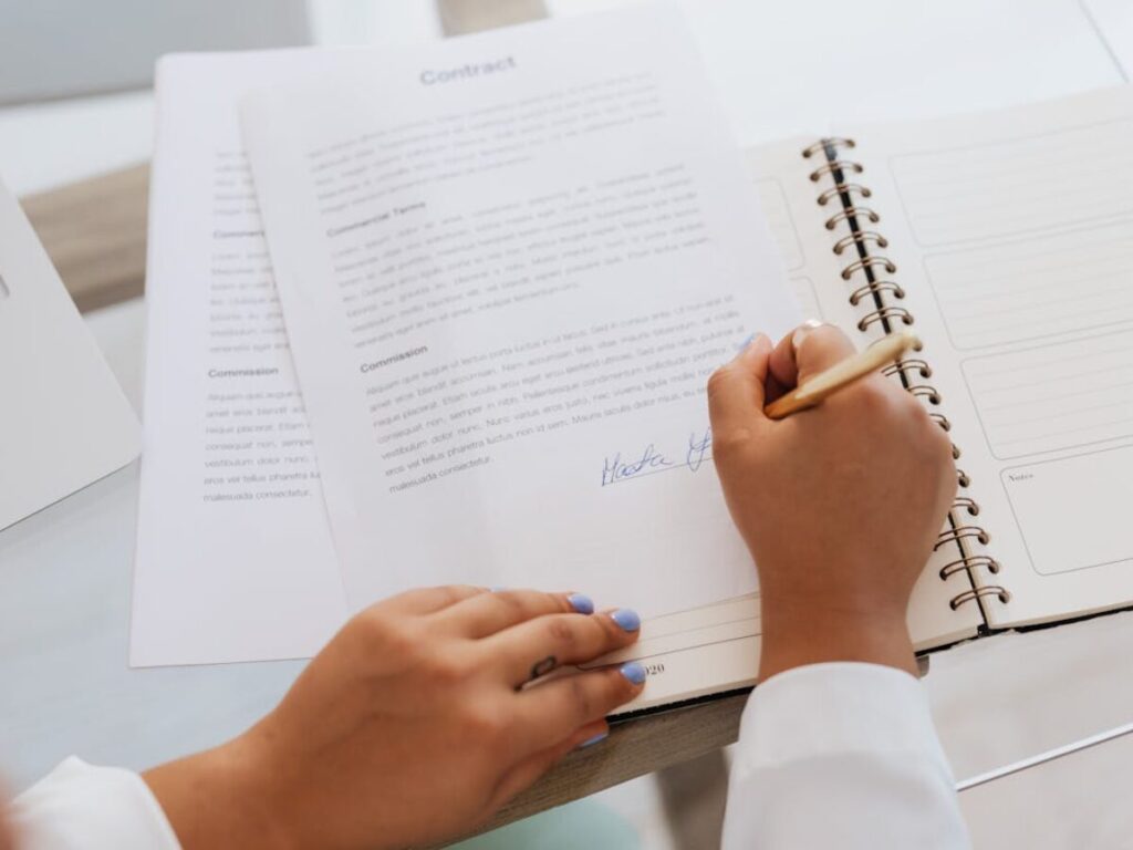 Lettre de démission rapide avec préavis d’un mois