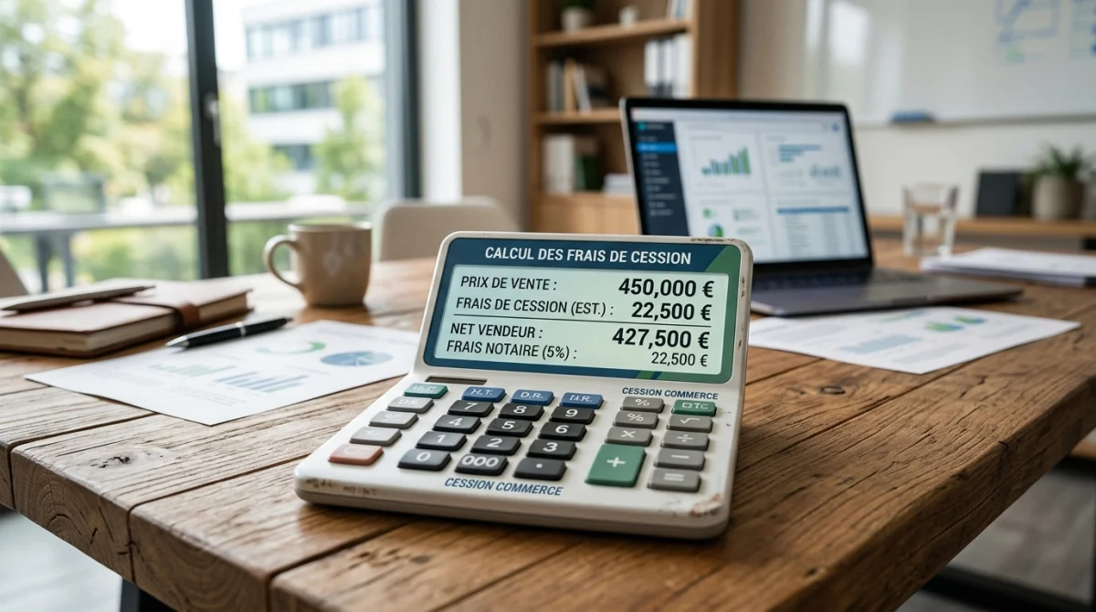 Comprendre la calculette de frais de cession de fonds de commerce