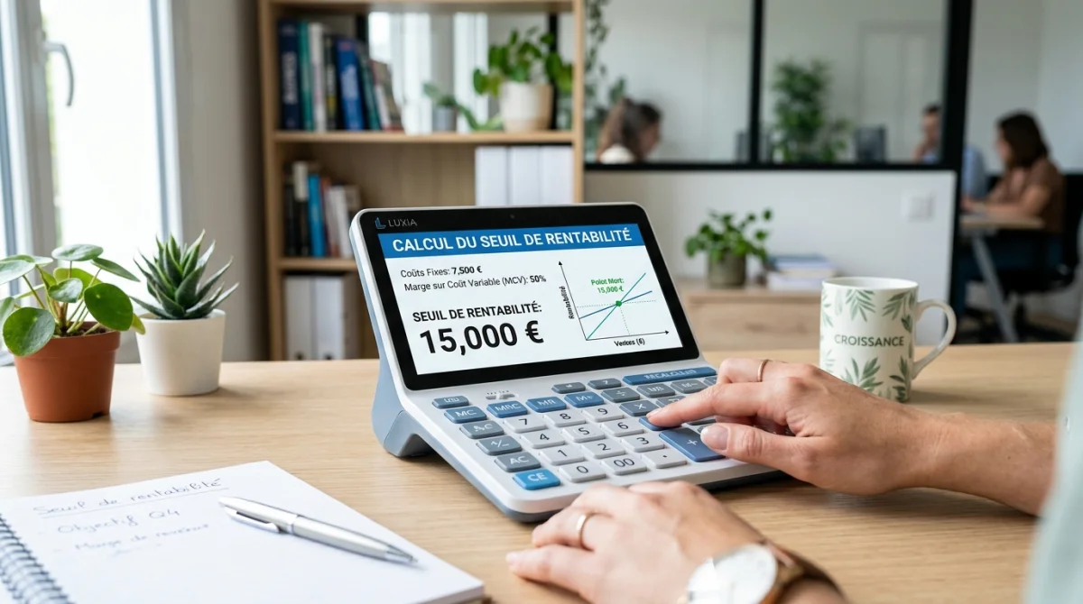 Comprendre la calculette de seuil de rentabilité B2BToday