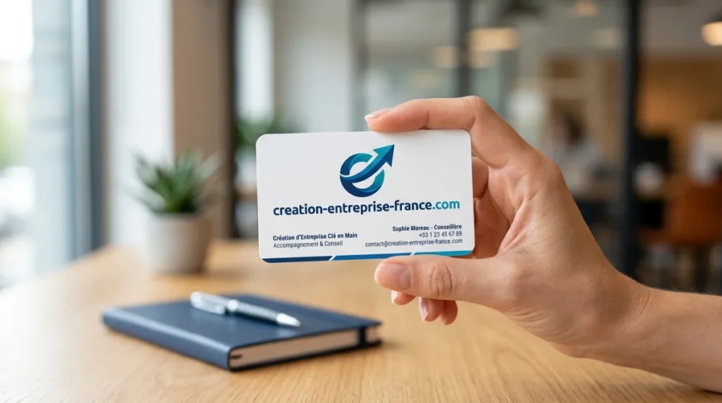 creation entreprise france carte visite d848