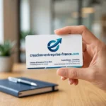 creation entreprise france carte visite d848