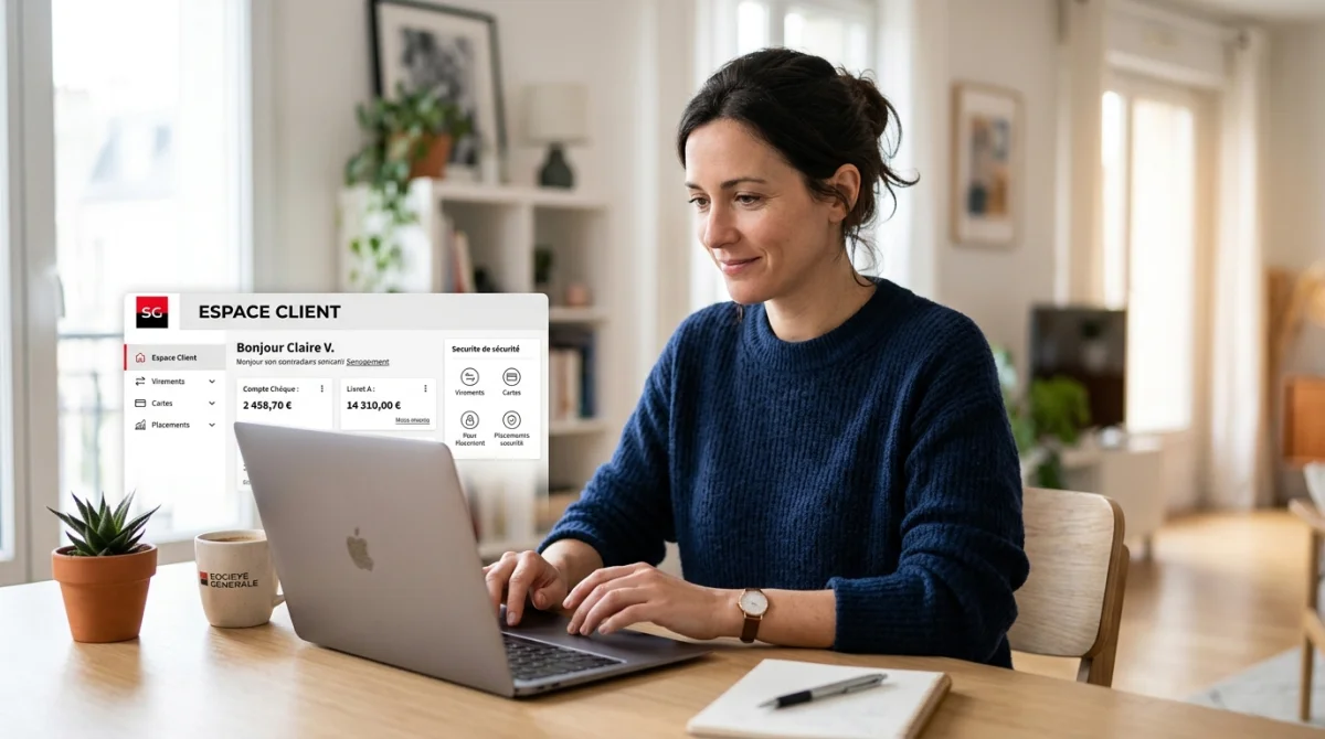 Accéder à Logitelnet et à l’espace client Société Générale