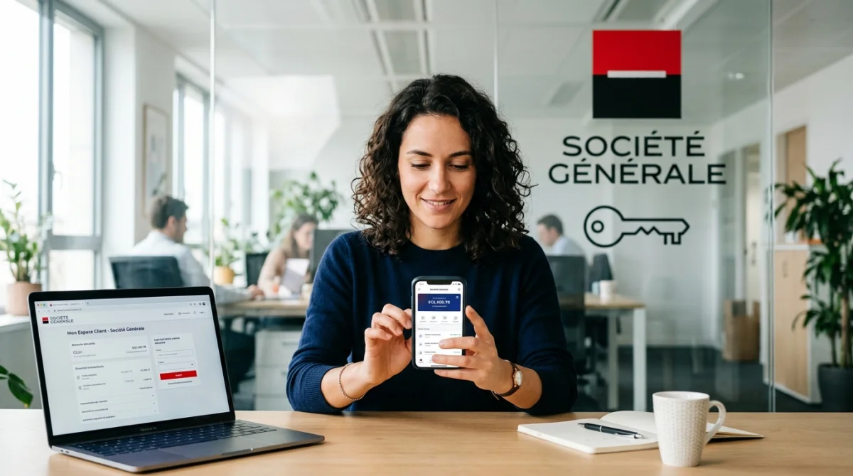 Accéder à Logitelnet et à l’espace client Société Générale