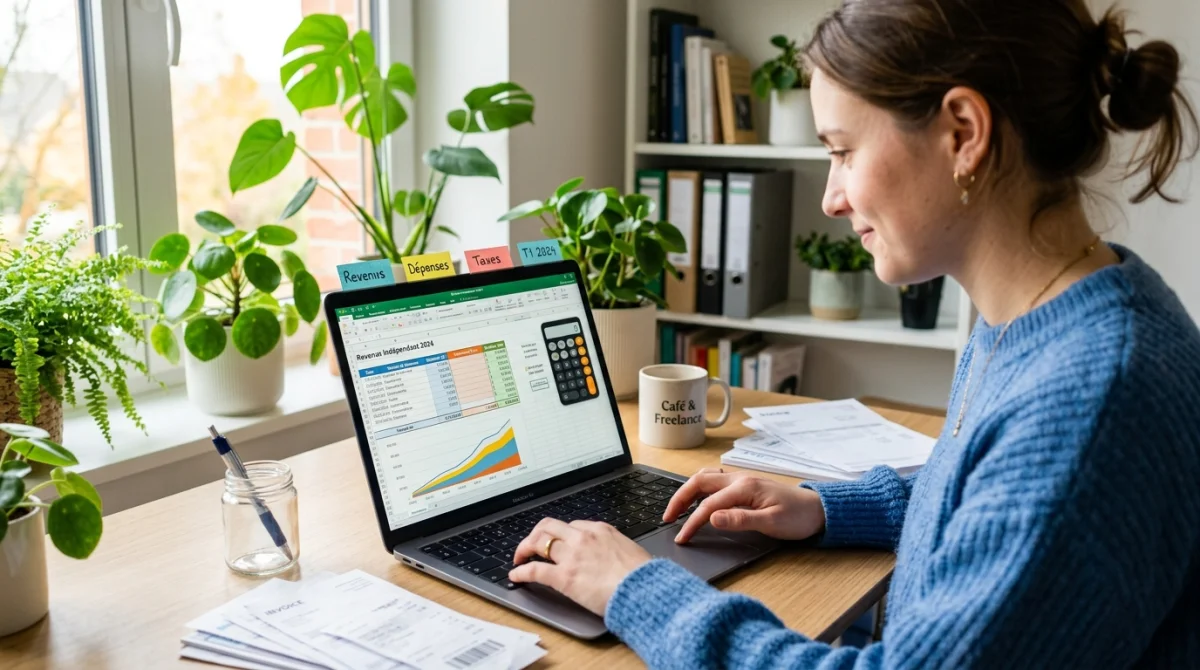 Simulateur de revenu indépendant sur Creation Entreprise France