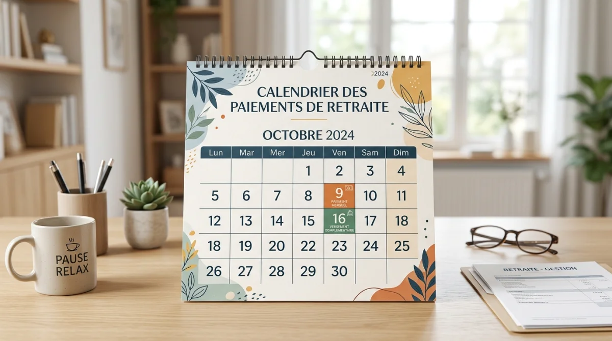 Calendrier de paiement Agirc Arrco 2026