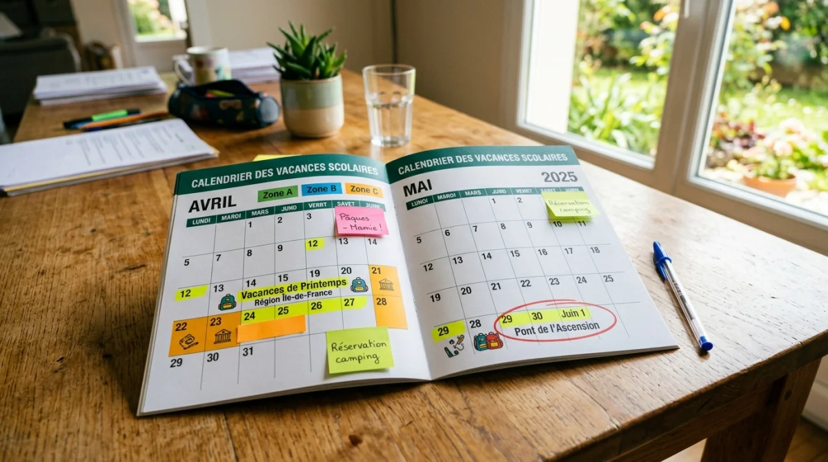 Vacances scolaires 2026 dates zones et calendrier complet