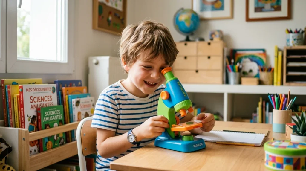 petiscope avis enfant microscope e3ab