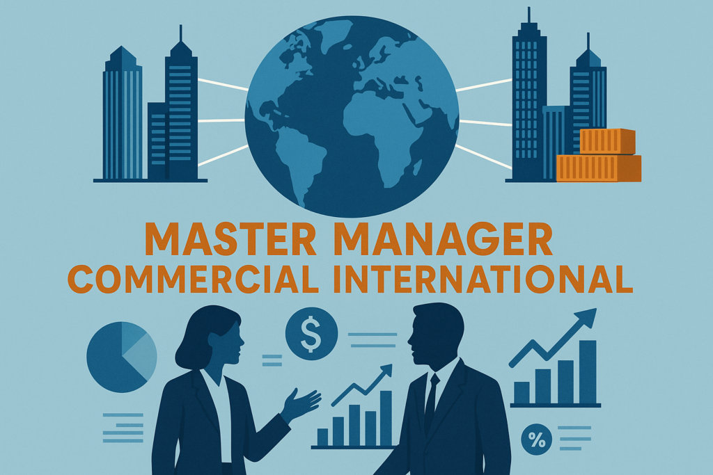 Illustration Master Manager Commercial International et carrières à l’international